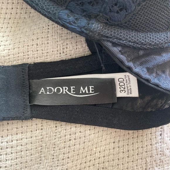 AdoreMe Halter Style Lace Bra - Picture 2 of 3